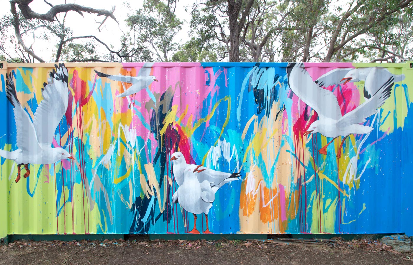 Nightjar Festival Shipping Container