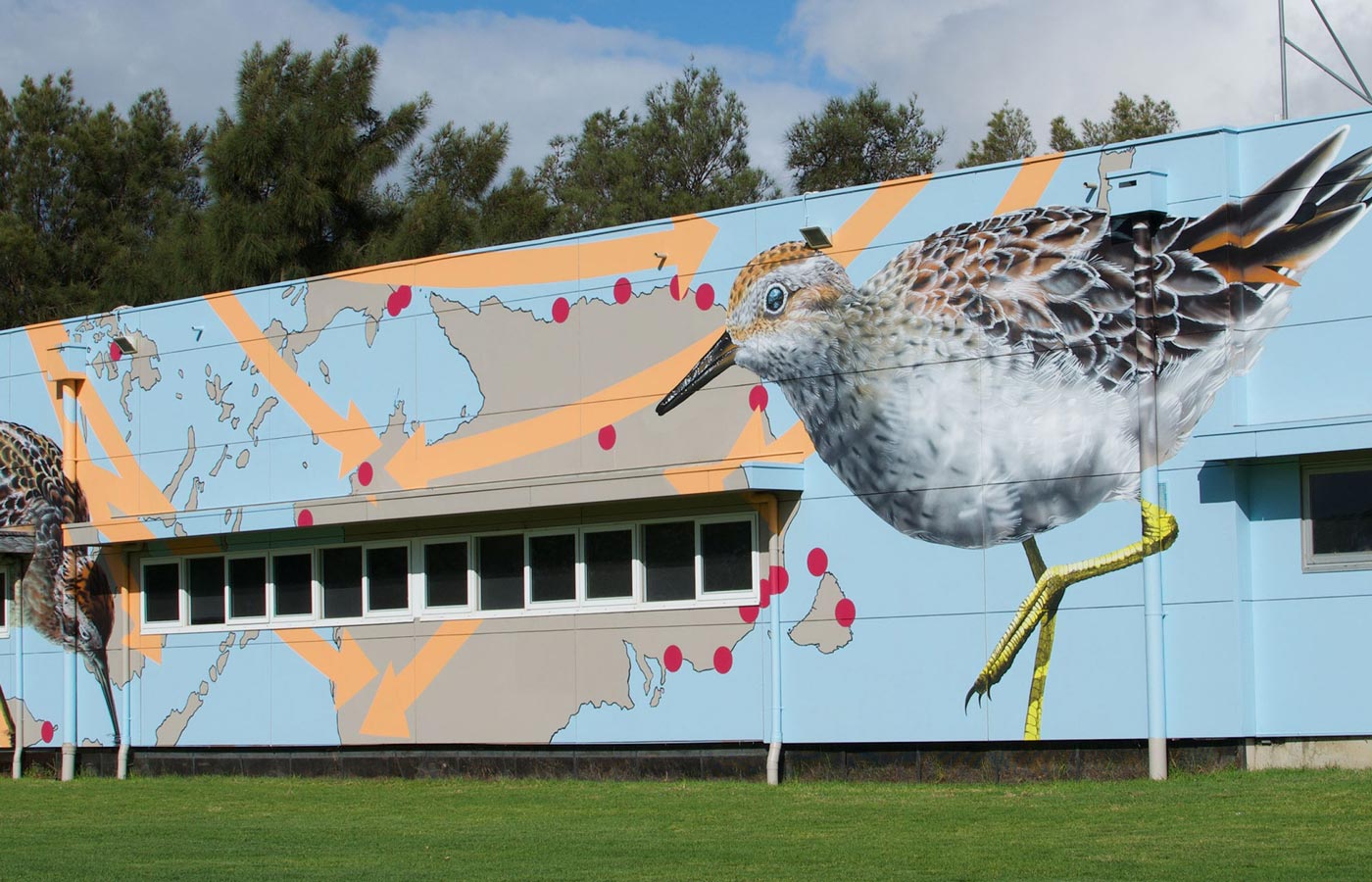 Seasonal Migrants Mural