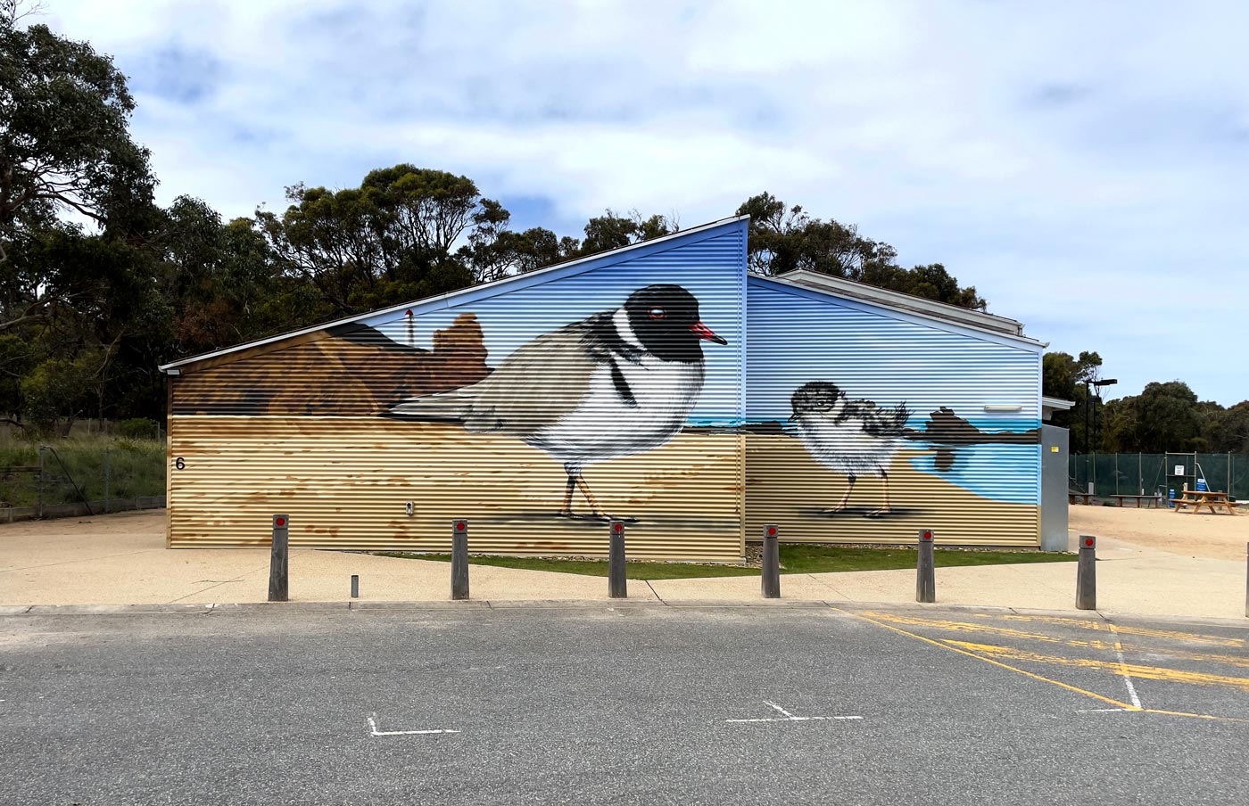 Aireys Inlet Community Hall Mural