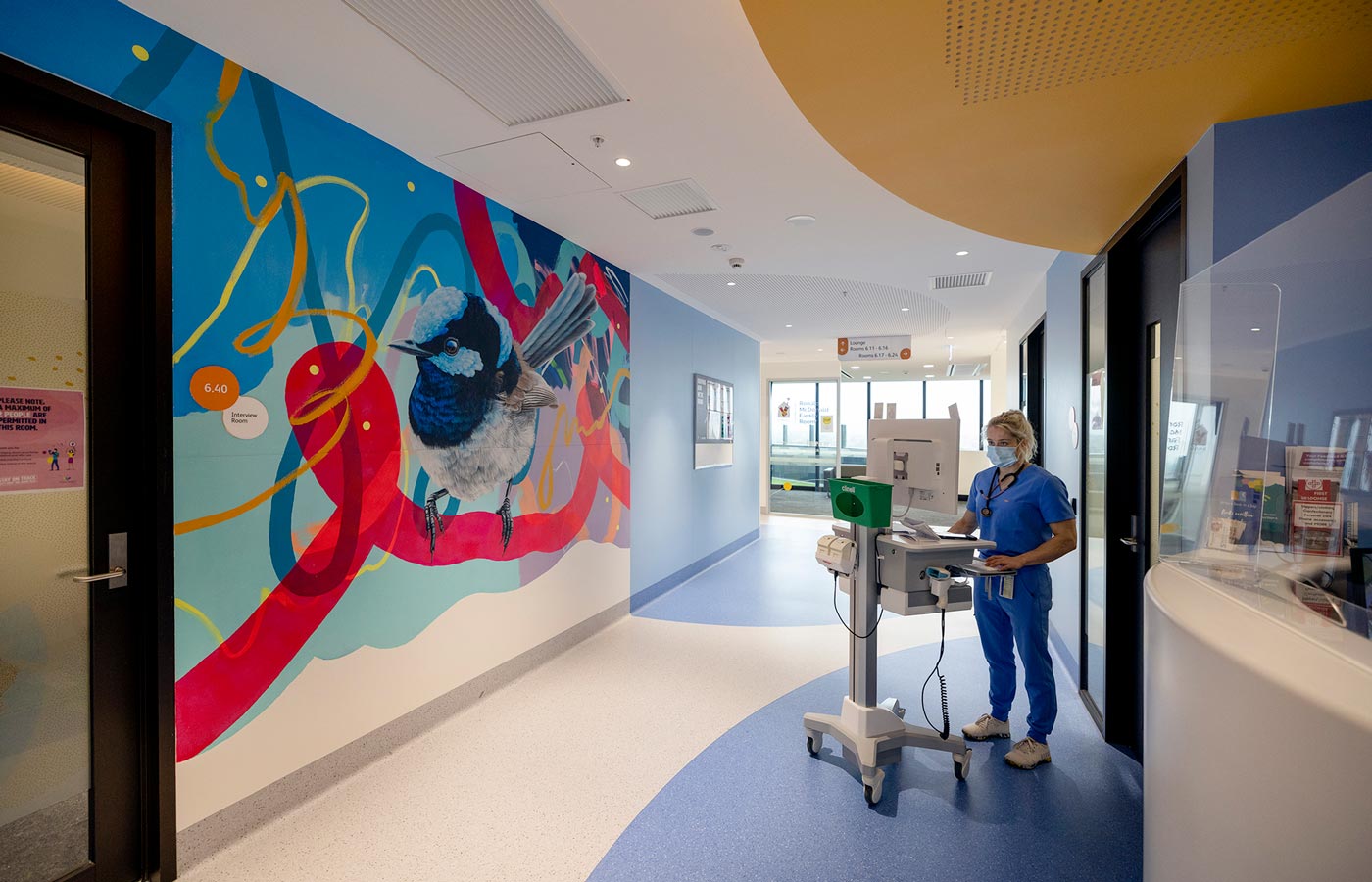 Joan Kirner Women's & Children's Hospital Mural