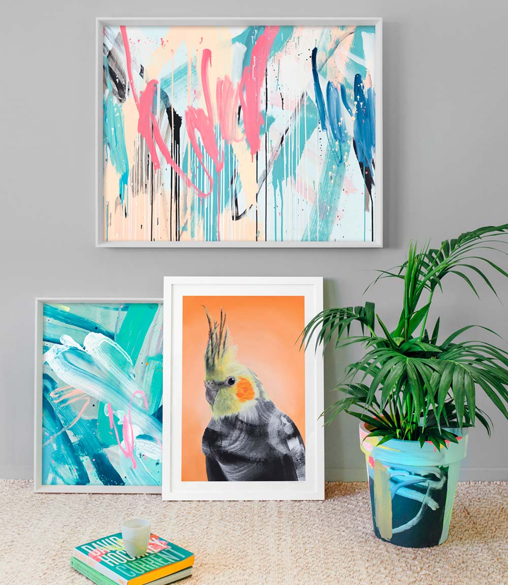 Cockatiel Limited Edition Print