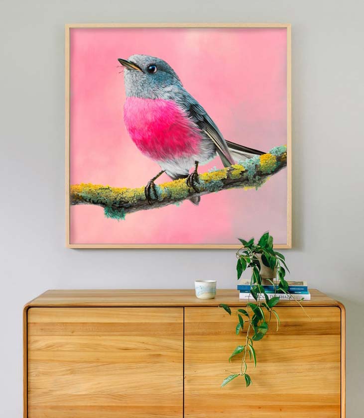 Rose Robin Limited Edition Print