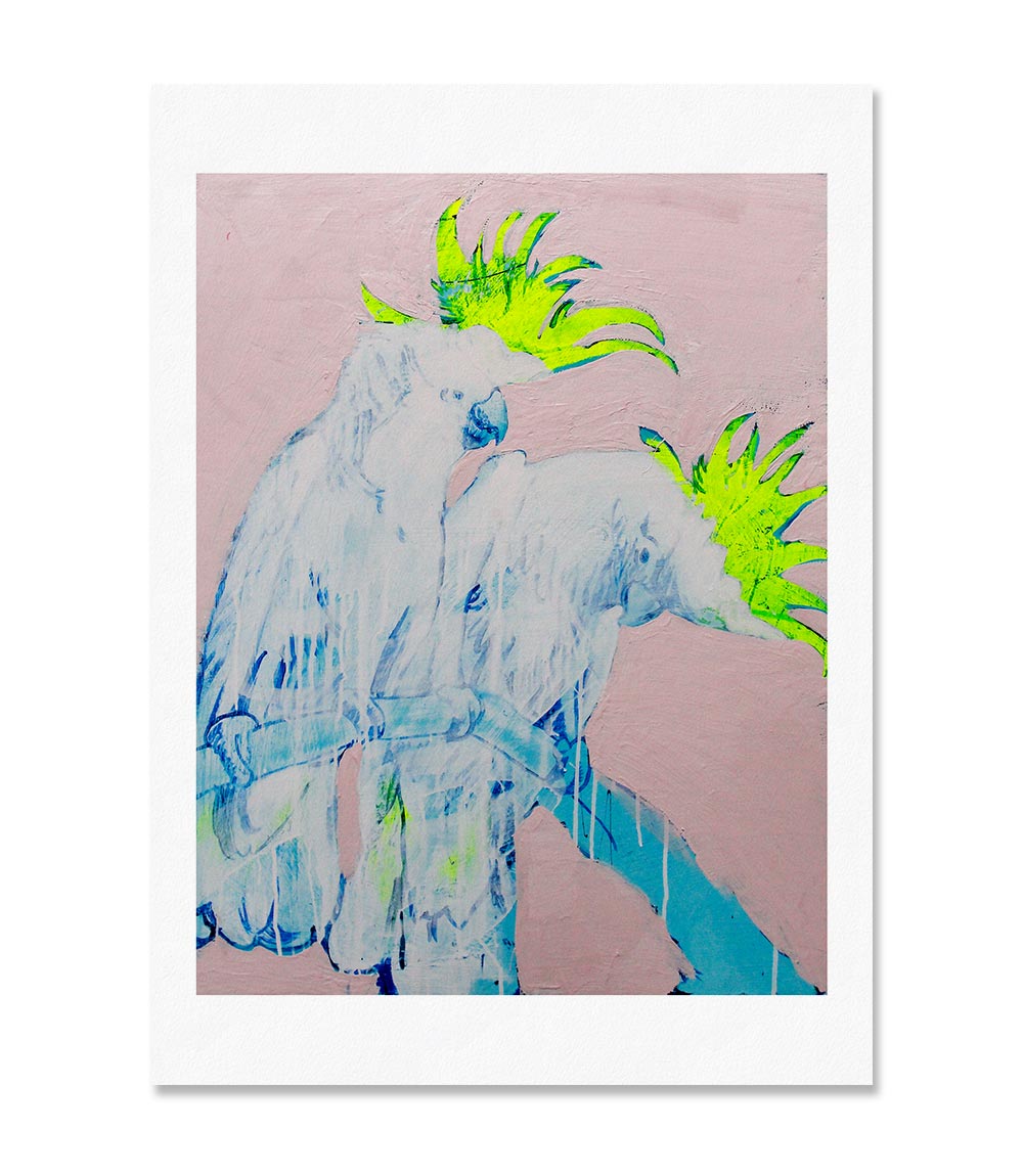 Sulphur Crests (Pink) Limited Edition Print